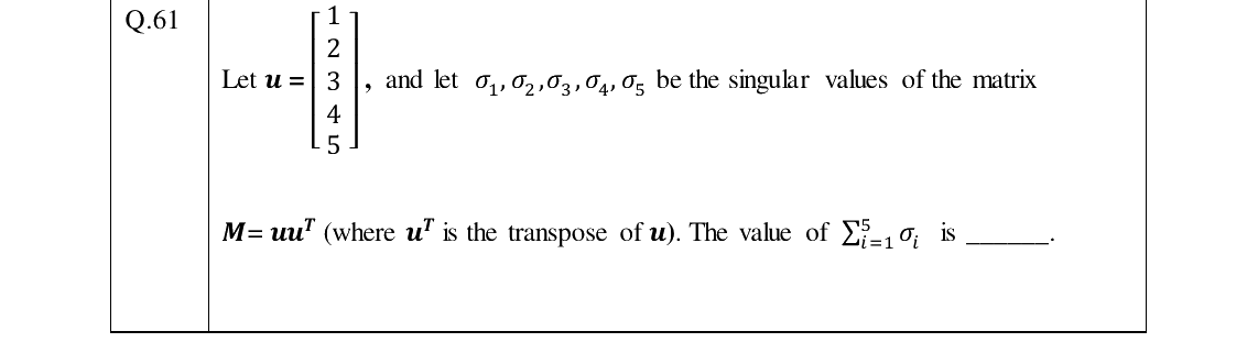 GATE 2024 DA question 61