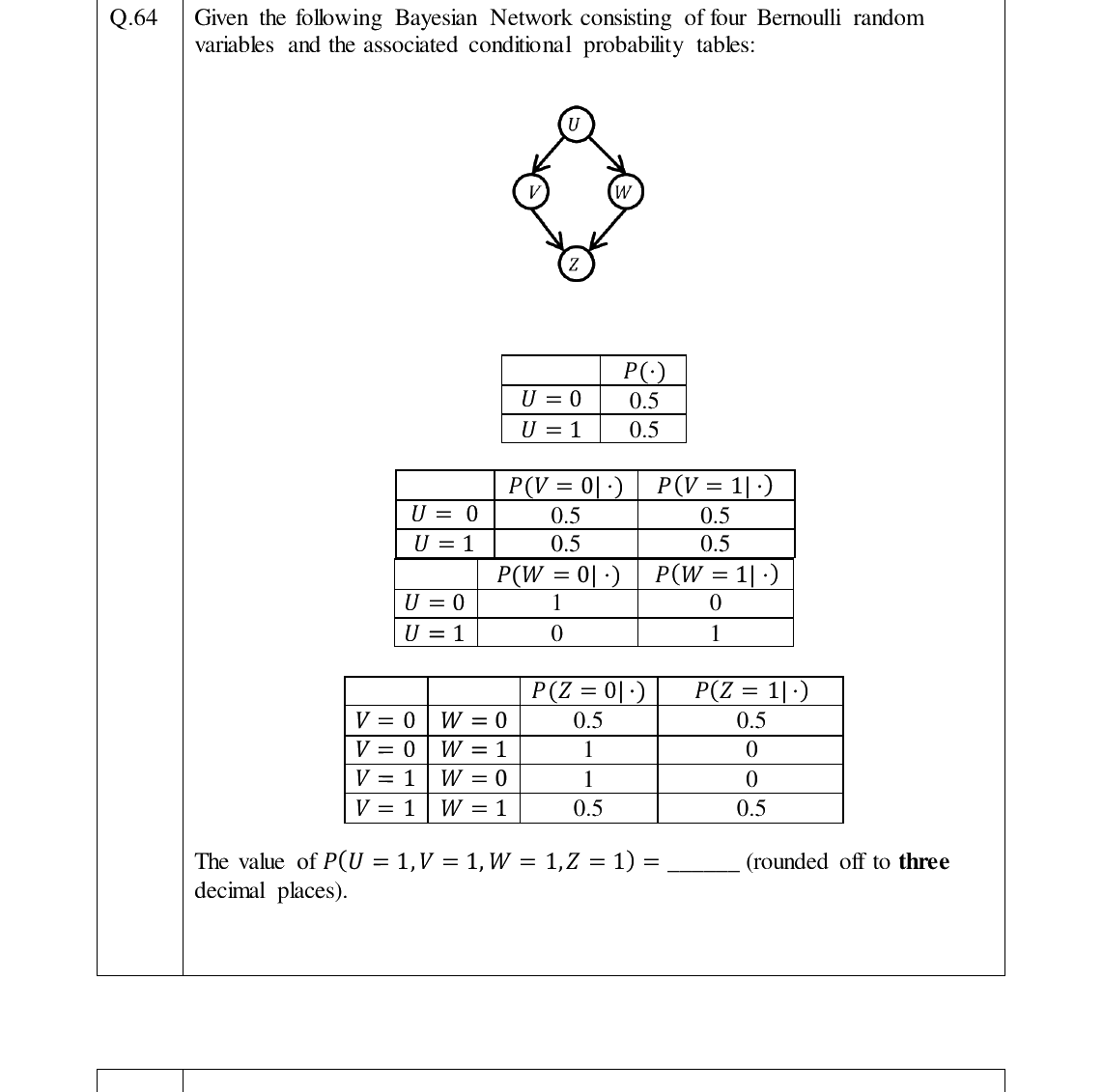 GATE 2024 DA question 64
