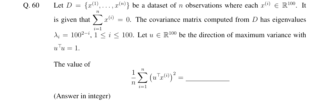 GATE 2025 DA question 60