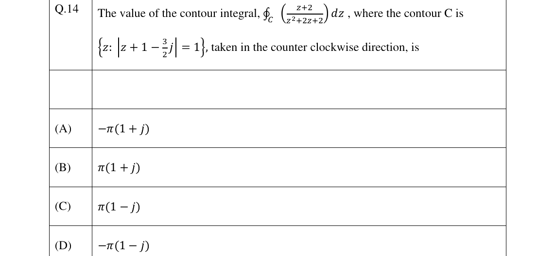 GATE 2023 EC question 14