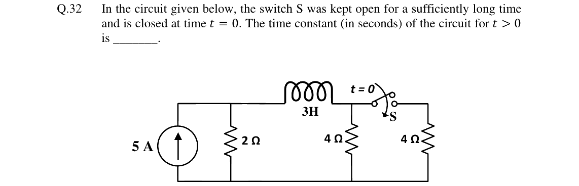GATE 2024 EC question 32