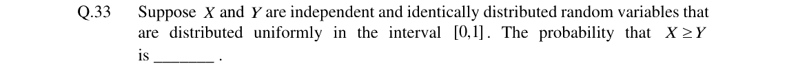 GATE 2024 EC question 33
