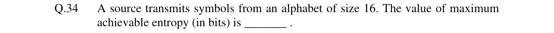 GATE 2024 EC question 34