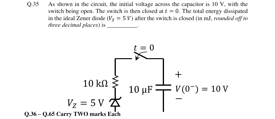 GATE 2024 EC question 35