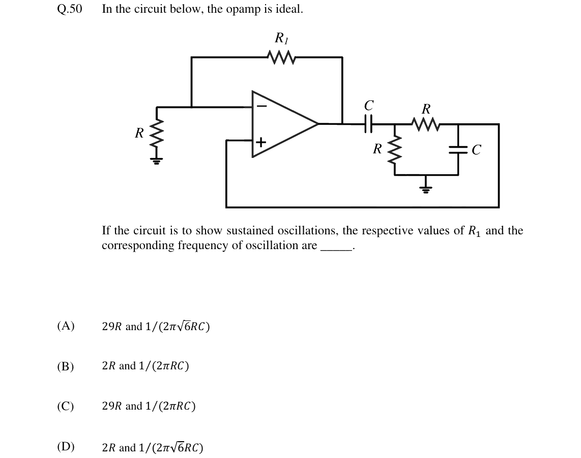 GATE 2024 EC question 50