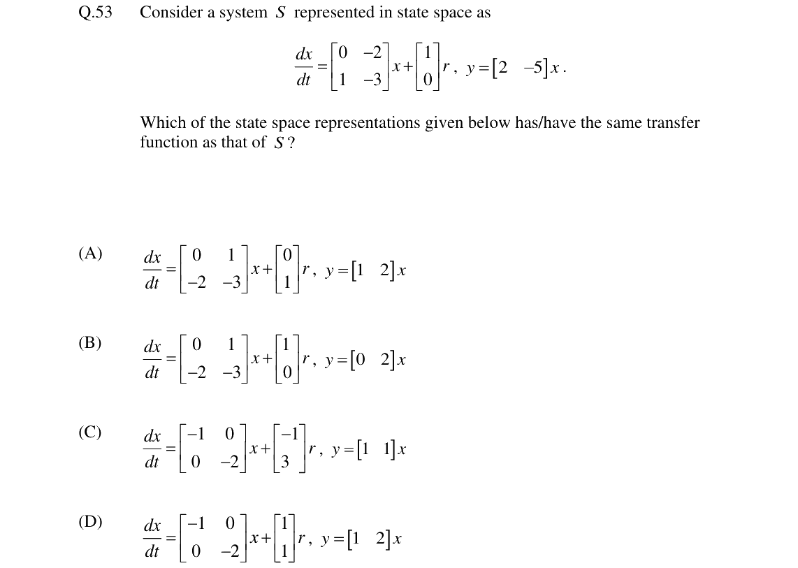 GATE 2024 EC question 53