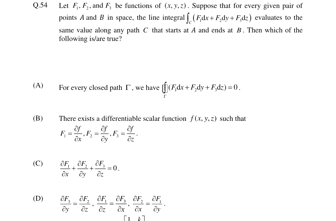 GATE 2024 EC question 54