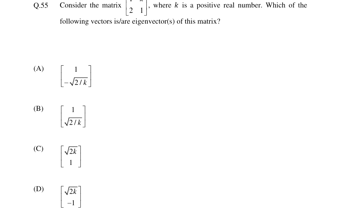 GATE 2024 EC question 55