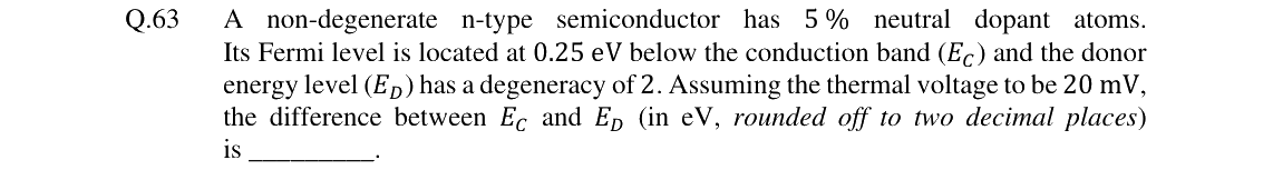 GATE 2024 EC question 63
