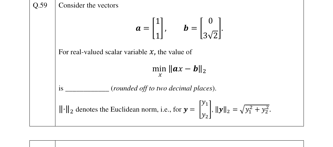 GATE 2025 EC question 59