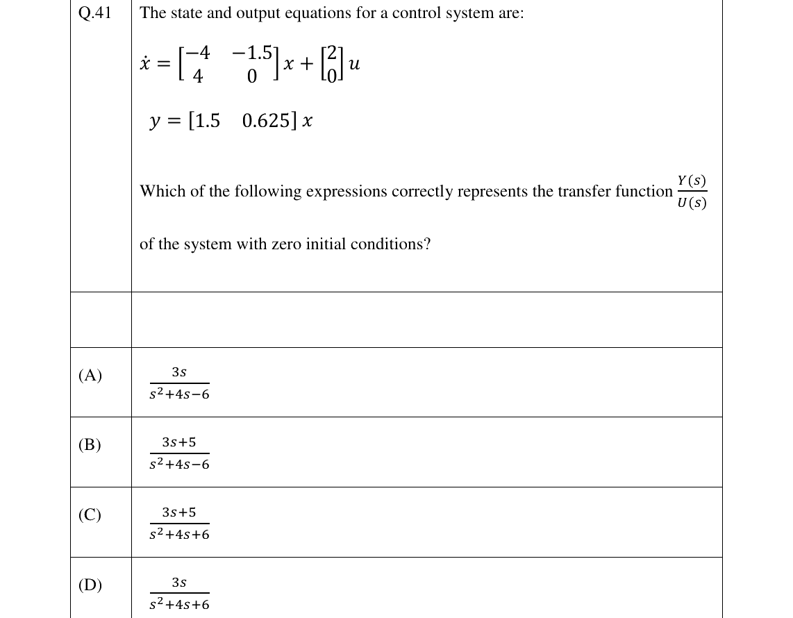 GATE 2026 EC question 41