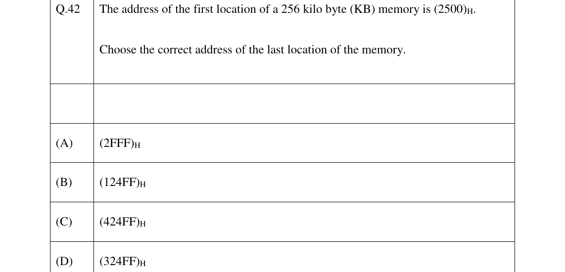 GATE 2026 EC question 42