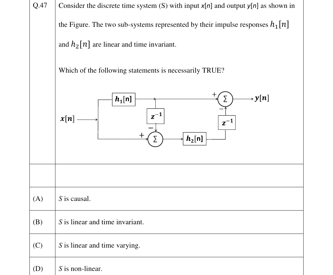 GATE 2026 EC question 47