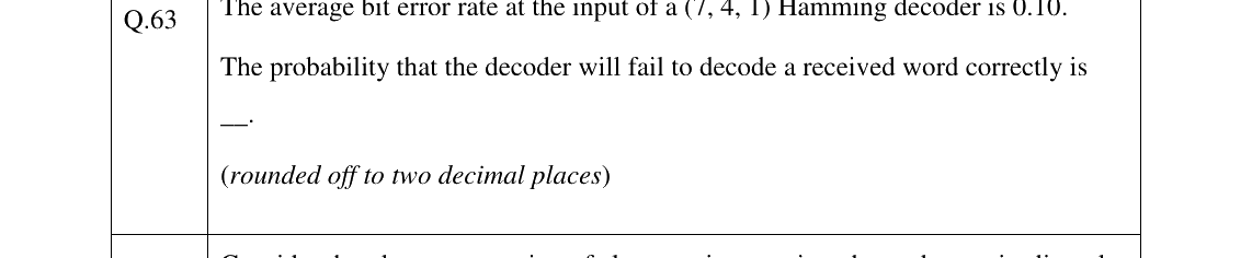 GATE 2026 EC question 63