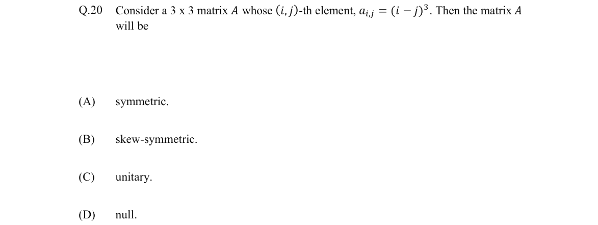 GATE 2022 EE question 20