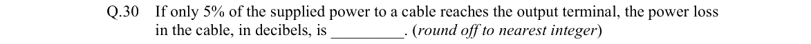 GATE 2022 EE question 30