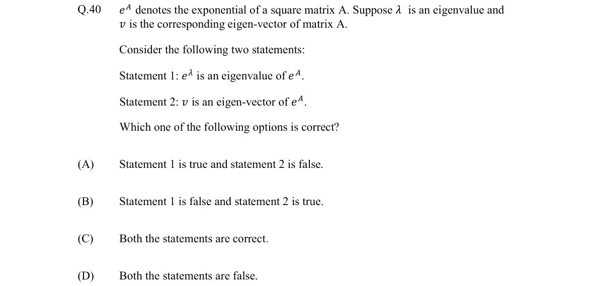 GATE 2022 EE question 40