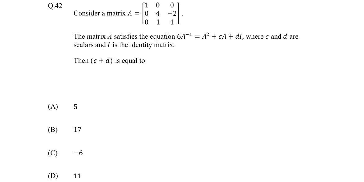 GATE 2022 EE question 42