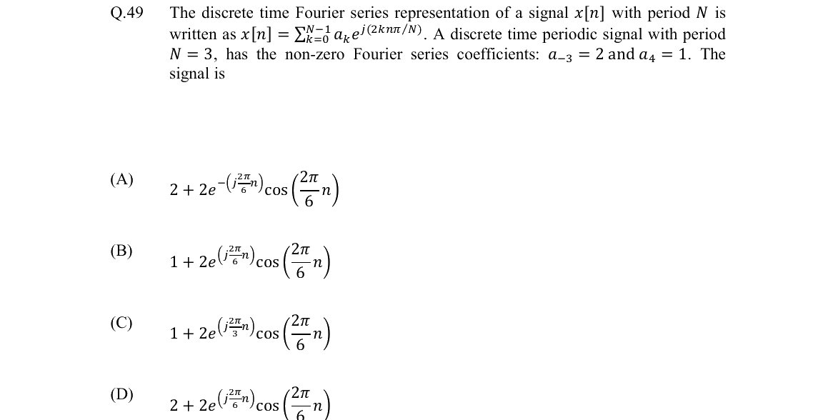 GATE 2022 EE question 49