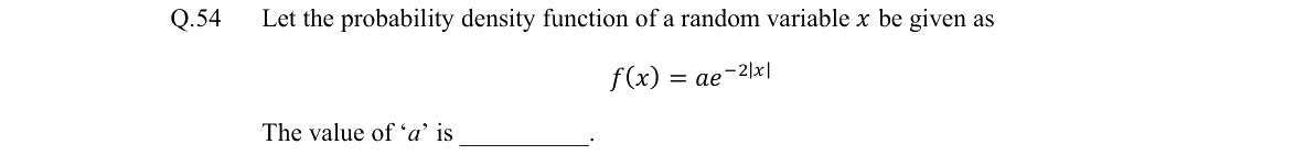 GATE 2022 EE question 54