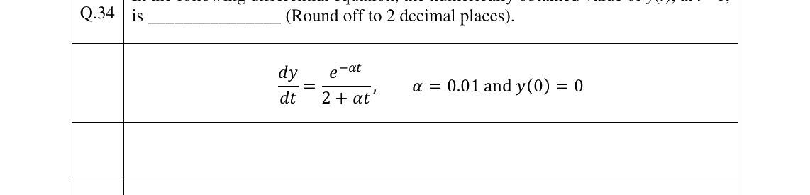 GATE 2023 EE question 34