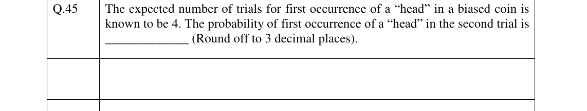 GATE 2023 EE question 45