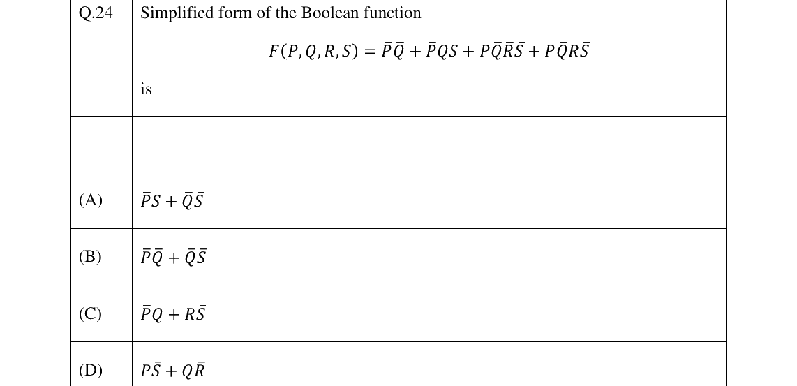 GATE 2024 EE question 24
