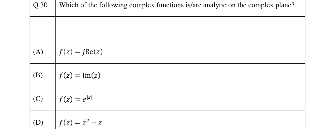 GATE 2024 EE question 30
