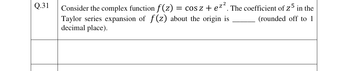 GATE 2024 EE question 31