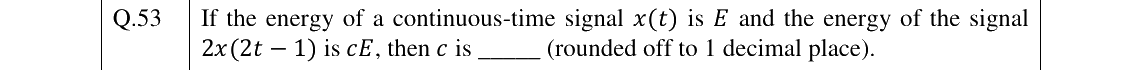 GATE 2024 EE question 53