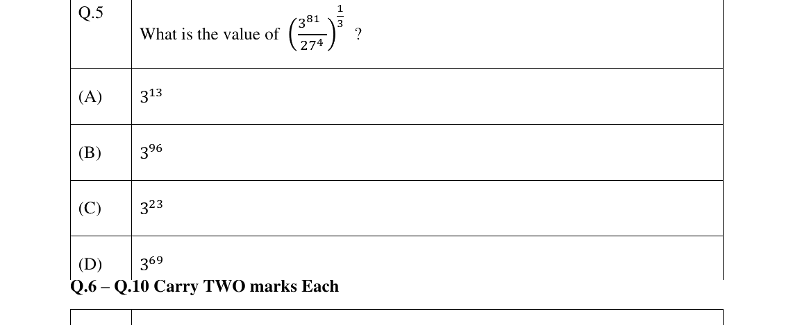 GATE 2025 EE question 5