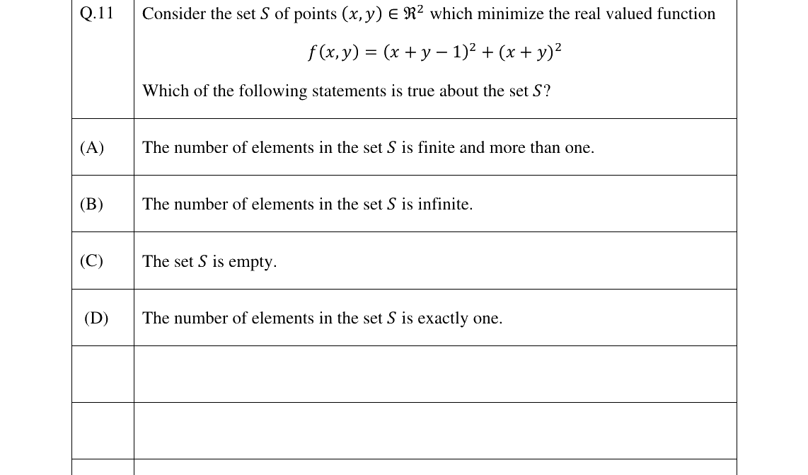 GATE 2025 EE question 11