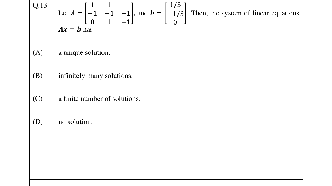 GATE 2025 EE question 13