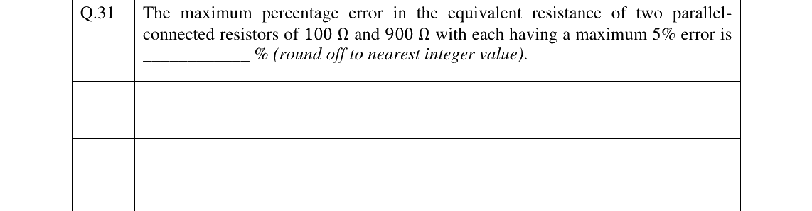 GATE 2025 EE question 31