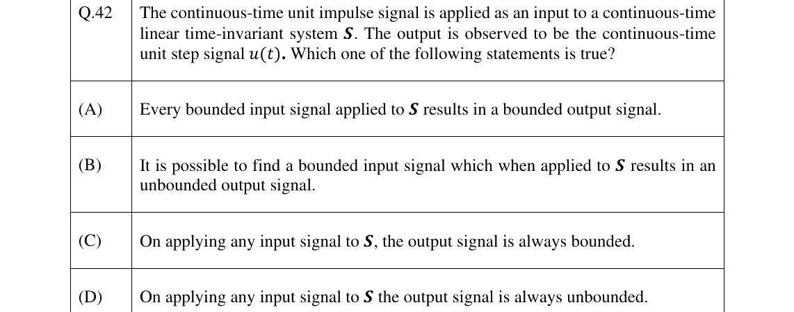 GATE 2025 EE question 42