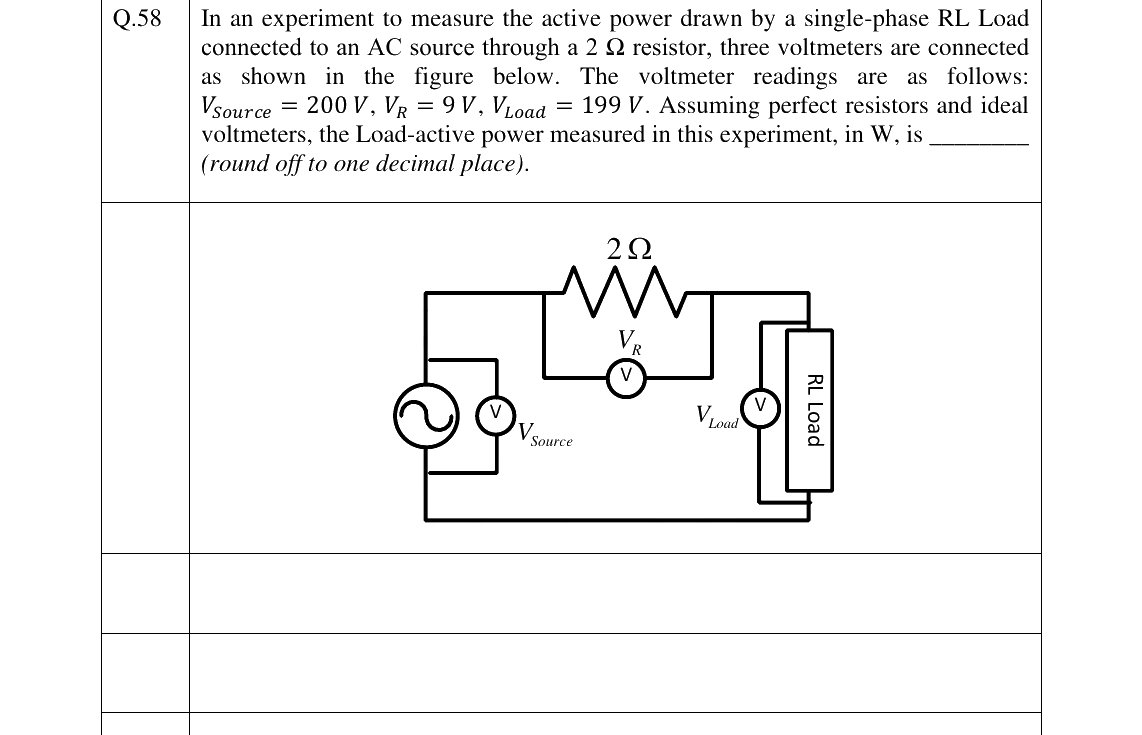 GATE 2025 EE question 58
