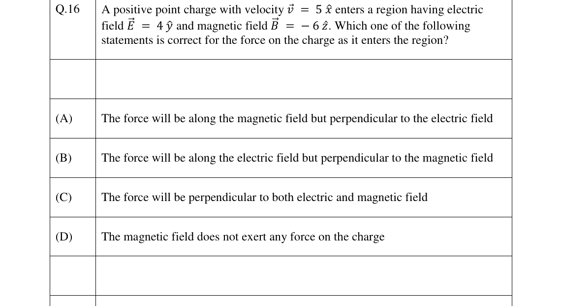 GATE 2026 EE question 16