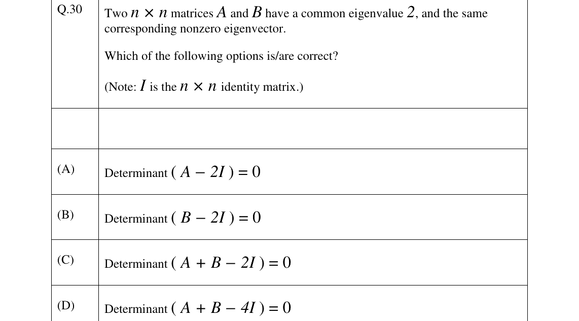 GATE 2026 EE question 30
