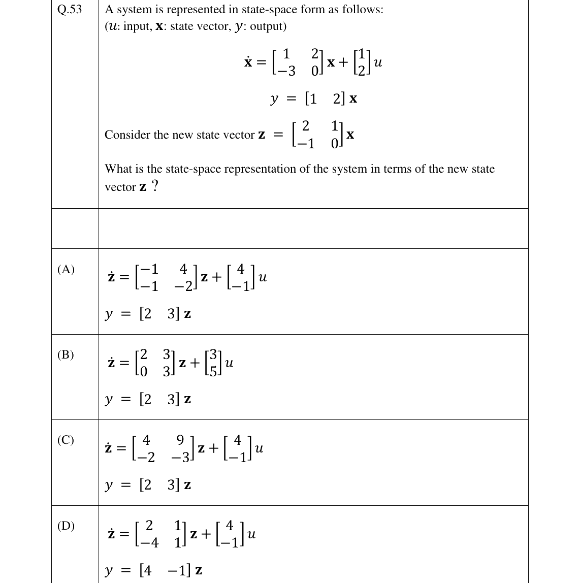 GATE 2026 EE question 53