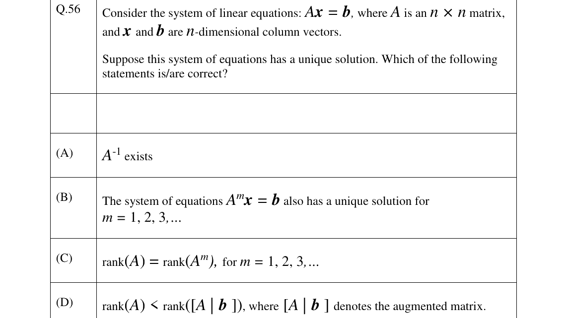 GATE 2026 EE question 56