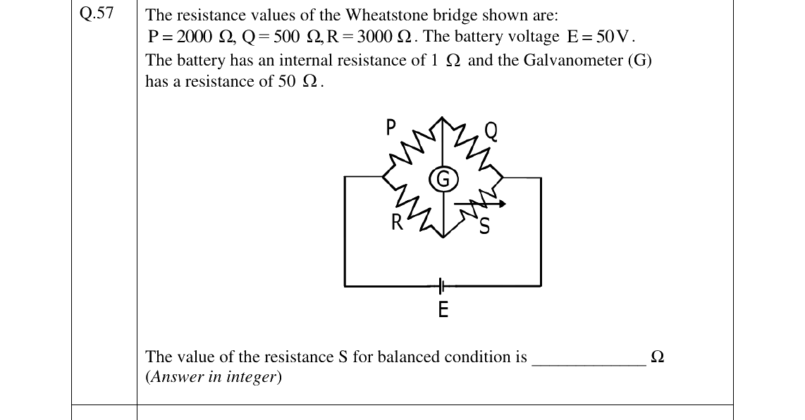 GATE 2026 EE question 57