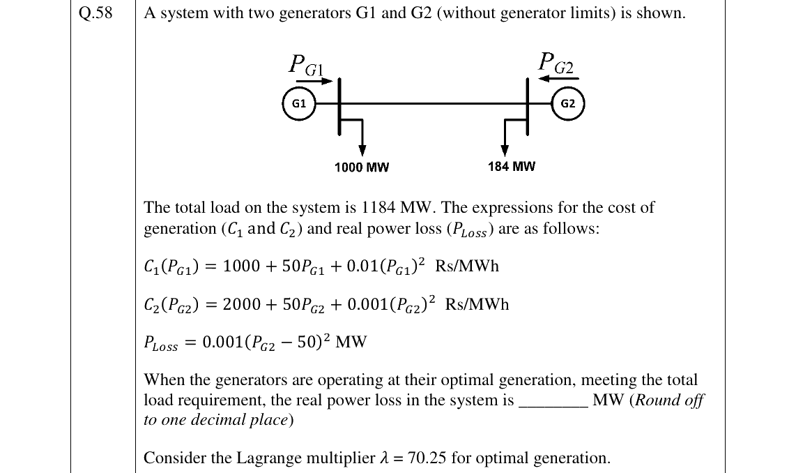 GATE 2026 EE question 58