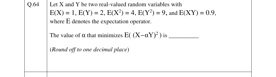 GATE 2026 EE question 64