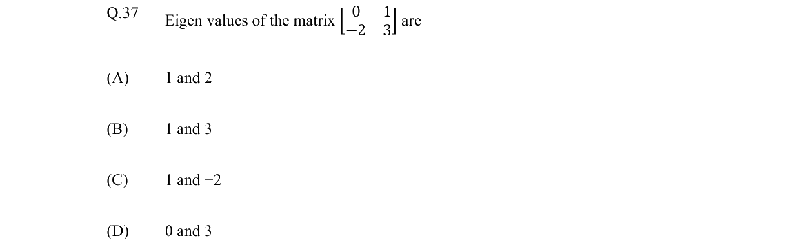 GATE 2022 ES question 37
