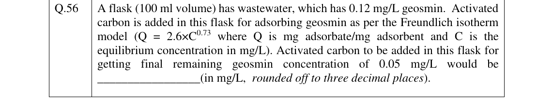 GATE 2023 ES question 56