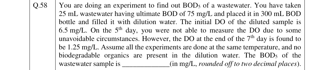 GATE 2023 ES question 58