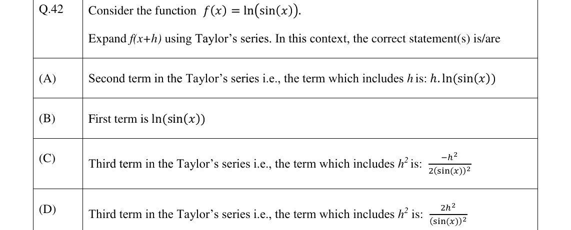 GATE 2024 ES question 42