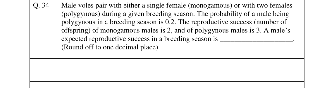 GATE 2024 EY question 34