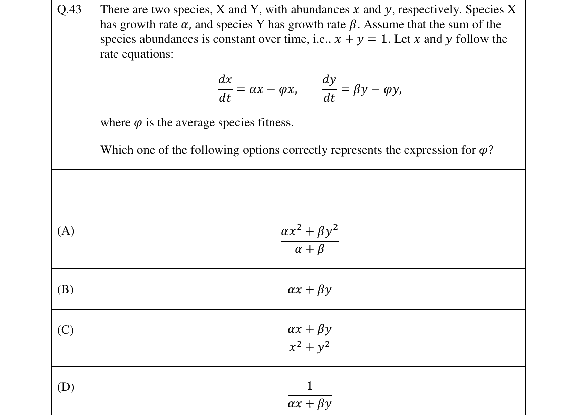 GATE 2024 EY question 43