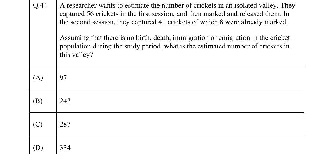 GATE 2025 EY question 44